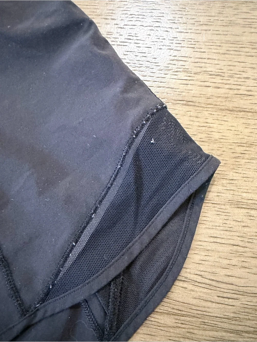 lululemon athletica Black Athletic Running Shorts